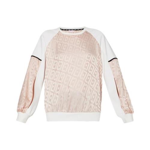 Liu Jo Ivory Sweater Elegant Design Beige, Dam