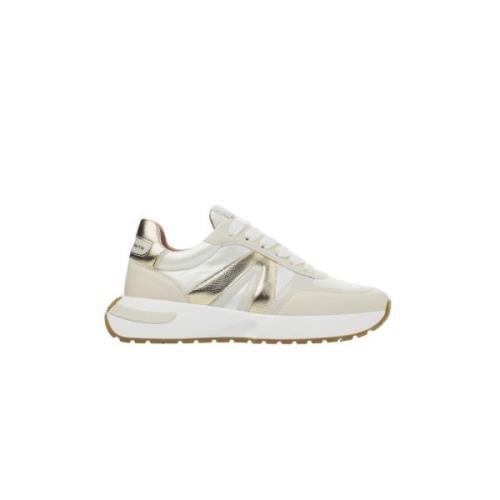 Alexander Smith Kräm Runner Sneakers Beige, Dam