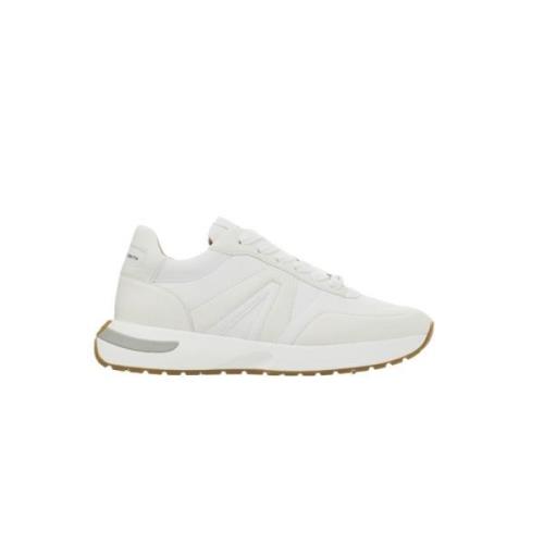 Alexander Smith Sportiga Vita Runner Sneakers White, Herr