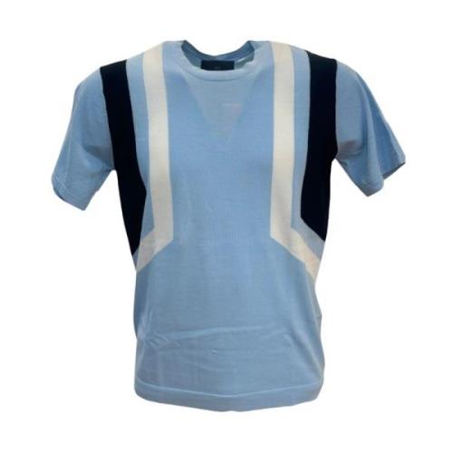 Liu Jo Casual Bomull T-shirt Blue, Herr