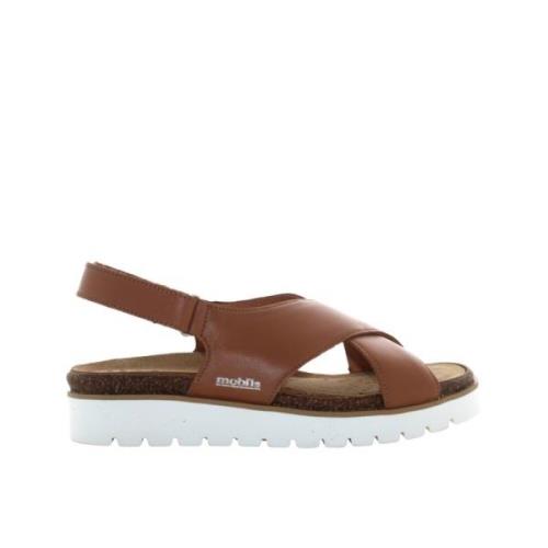 Mobils Ergonomiska dam sandaler Tally Brandy Brown, Dam