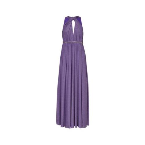 Liu Jo Lila Elegant Klänning Purple, Dam