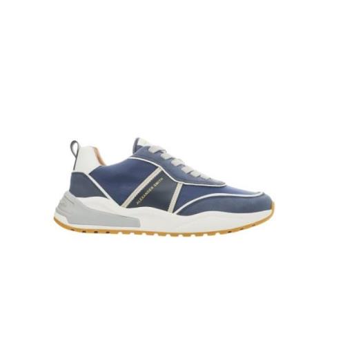 Alexander Smith Blå Eco-Dover Sportiga Sneakers Blue, Herr