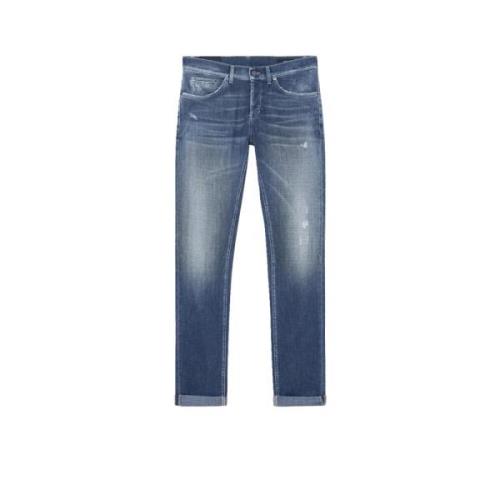 Dondup Klassiska Blå Denim Jeans Blue, Herr