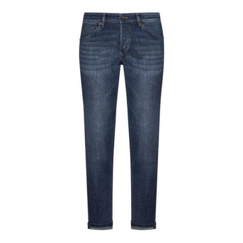 PT Torino Indigo Blå Denim Jeans Blue, Herr