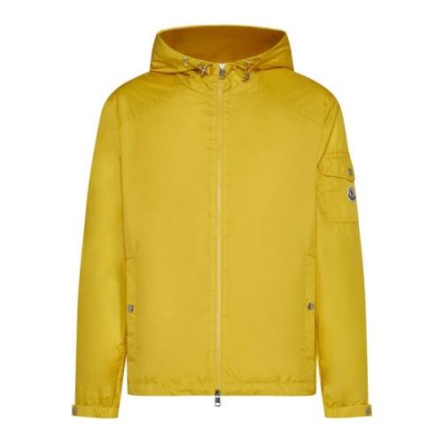 Moncler Gul vattenavvisande huva jacka Yellow, Herr