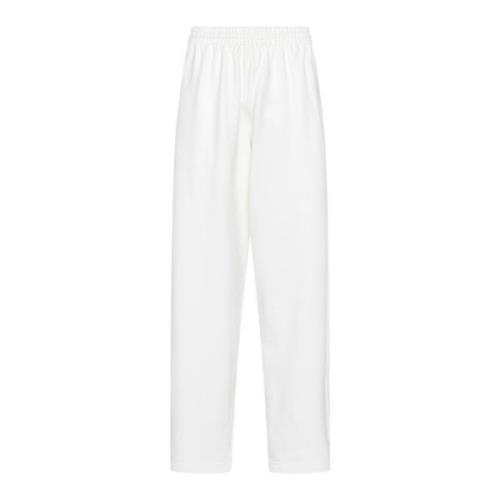 Wardrobe.nyc Beige Track Pant Trousers White, Dam