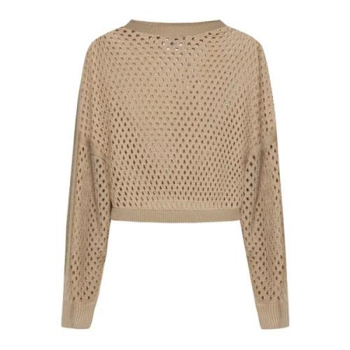 Semicouture Tiana Sweaters Kollektion Brown, Dam