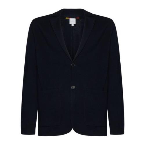 PS By Paul Smith Stiliga Sweaters Kollektion Blue, Herr