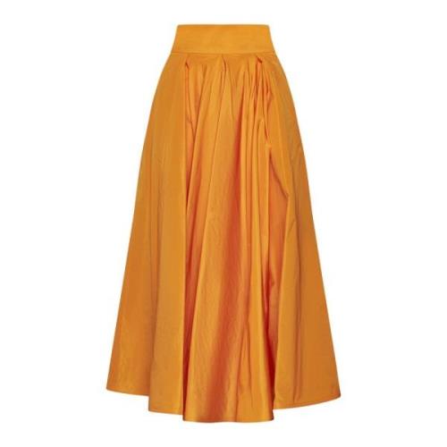 Sara Roka Orange Kjolar för Kvinnor Orange, Dam