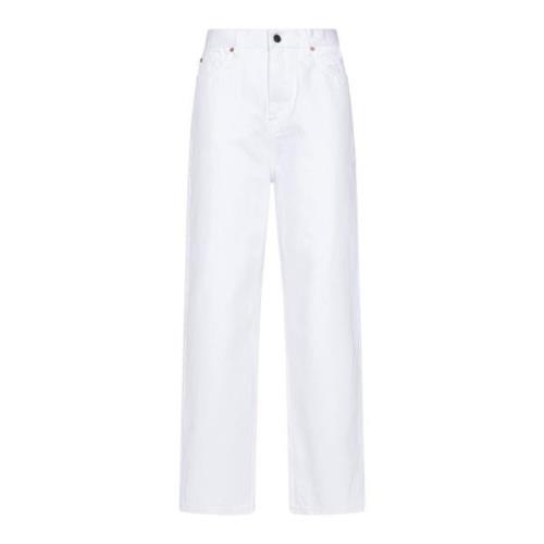 Wardrobe.nyc Vita Low Rise Jeans White, Dam