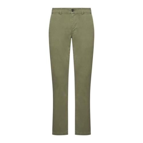 7 For All Mankind Grön Slimmy Chino Byxor Green, Herr