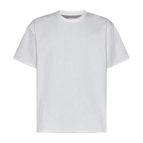 Bottega Veneta Stiliga T-shirts och Polos White, Herr