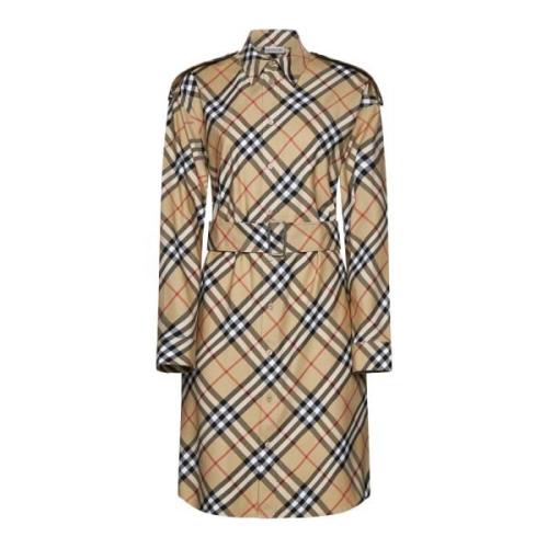 Burberry Elegant Klänningar Kollektion Multicolor, Dam