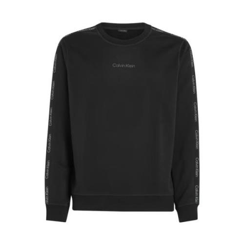 Calvin Klein Svart Sporttröja Black, Herr