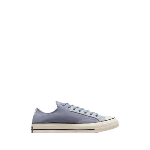 Converse Blå Casual Sneakers med Vita Gummidetaljer Blue, Dam