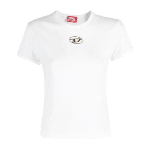 Diesel Långärmad T-shirt White, Dam