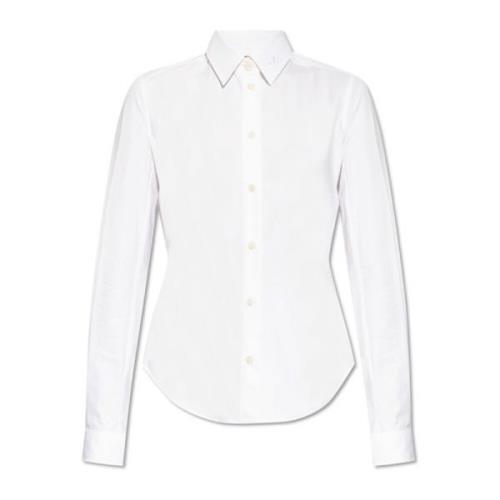 Diesel Skjorta med `C-Gisel-P1` logo White, Dam