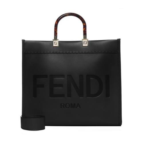 Fendi Snygga Väskor för Dig Black, Dam