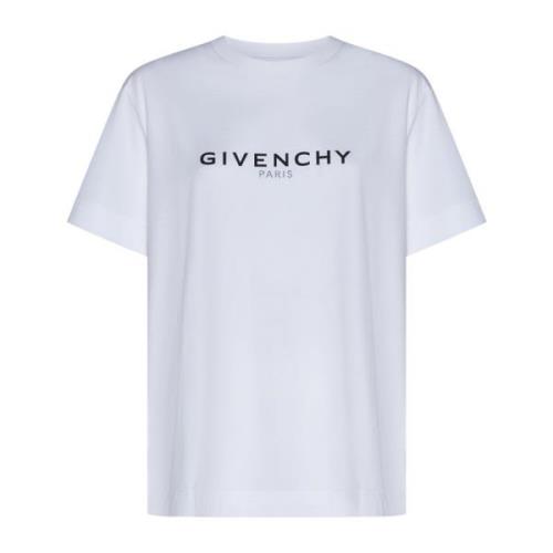 Givenchy Vita T-shirts och Polos White, Dam