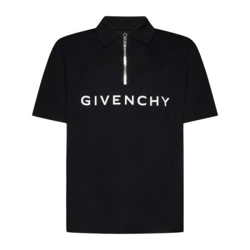 Givenchy Svarta T-shirts och Polos Black, Herr