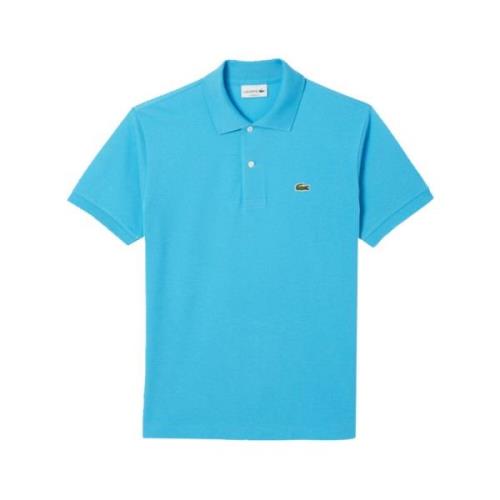 Lacoste Ljusblå Polo Skjorta Elegant Mångsidig Blue, Herr