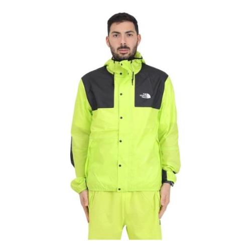 The North Face Fluorescerande Gul Mountain Windbreaker Green, Herr