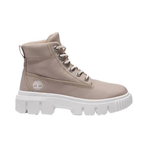 Timberland Beige Dam Chukka Stövlar Beige, Dam