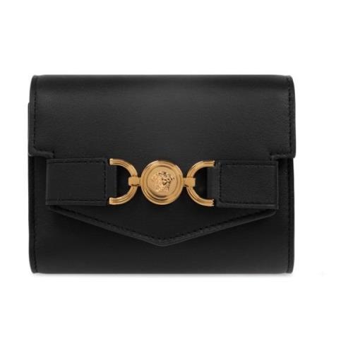 Versace Plånbok med logotyp Black, Dam