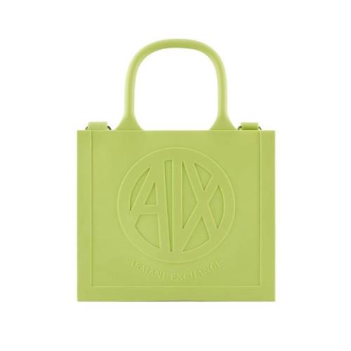 Armani Exchange Milky Bag - Grön Syntetisk Handväska Green, Dam