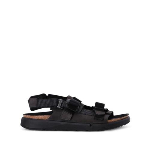 Birkenstock Shinjuku Strap Sandaler Black, Herr