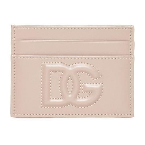 Dolce & Gabbana Designer Plånböcker med Logotyptryck Pink, Dam