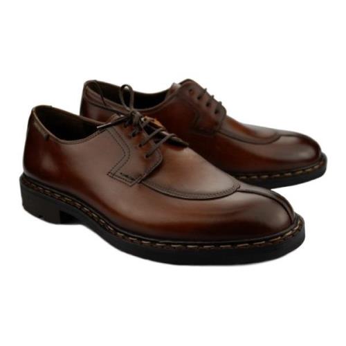 Mephisto Handgjord Goodyear Smart City Sko Brown, Herr