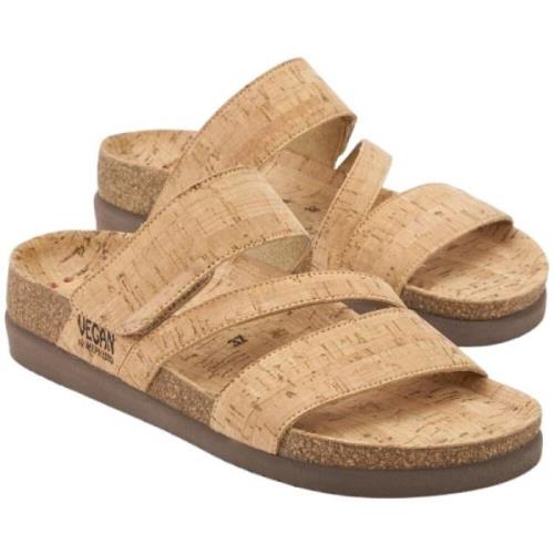 Mephisto Vegan Beige Sandal för Kvinnor Beige, Dam