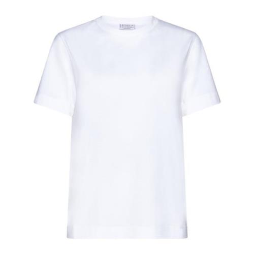 Brunello Cucinelli Vita T-shirts och Polos White, Dam
