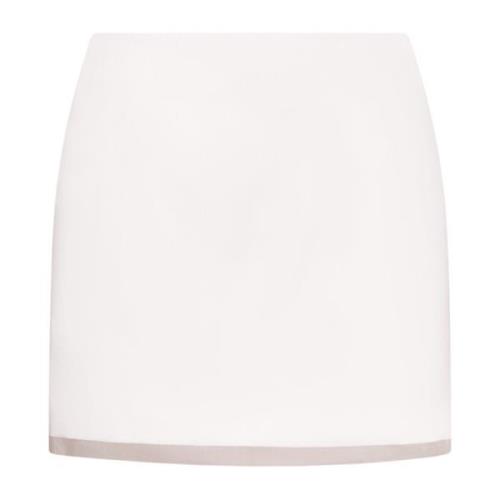 Sportmax Snygga Kjolar Kollektion White, Dam