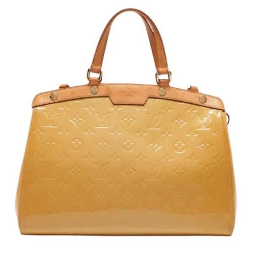 Louis Vuitton Vintage Pre-owned Laeder louis-vuitton-vskor Yellow, Dam