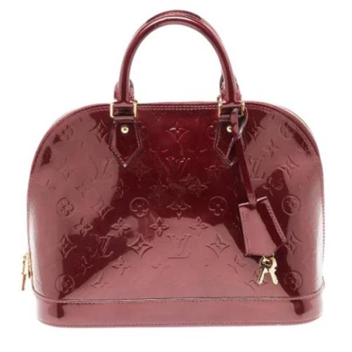 Louis Vuitton Vintage Pre-owned Laeder louis-vuitton-vskor Red, Dam