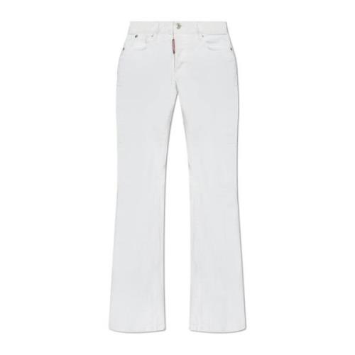 Dsquared2 Flare jeans White, Dam