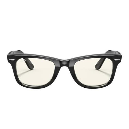 Ray-Ban Fyrkantig Oversized Fotochromatisk Solglasögon Black, Unisex