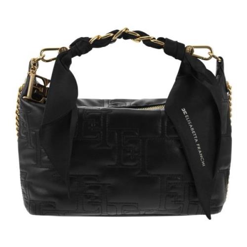 Elisabetta Franchi Handbags Black, Dam