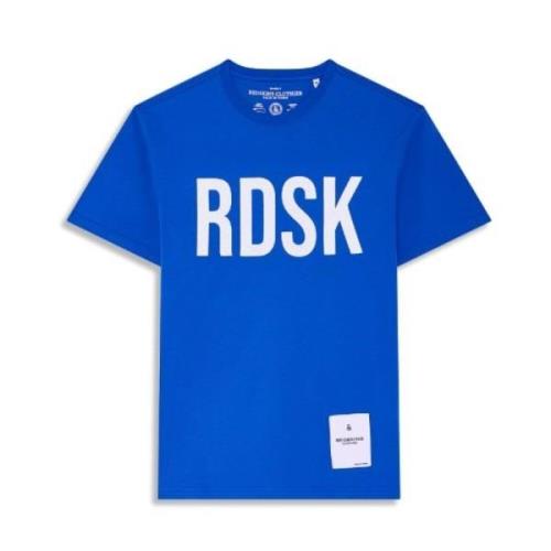 Redskins Tryckt Logotyp T-shirt - Blå Blue, Herr