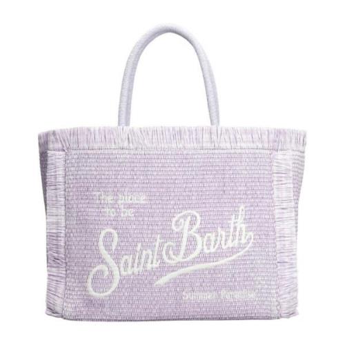 MC2 Saint Barth Stilren Borsa Väska Purple, Dam