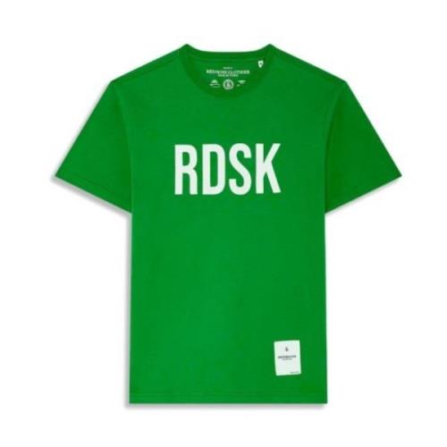 Redskins Tryckt Logotyp T-shirt - Grön Green, Herr