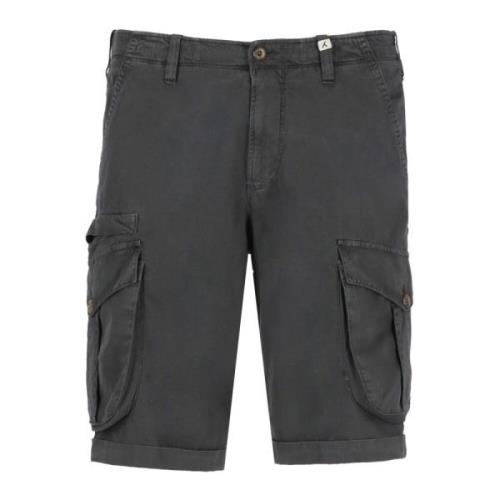 Myths Mörkgrå Bermuda Shorts Gray, Herr