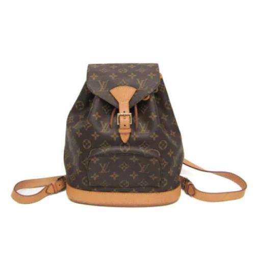 Louis Vuitton Vintage Pre-owned Canvas ryggsckar Brown, Dam