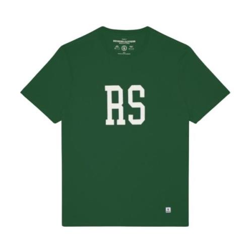 Redskins Tryckt Logot-shirt - Grön Green, Herr