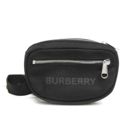 Burberry Vintage Pre-owned Canvas crossbodyvskor Black, Dam