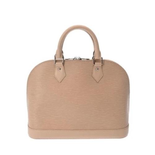 Louis Vuitton Vintage Pre-owned Laeder louis-vuitton-vskor Beige, Dam