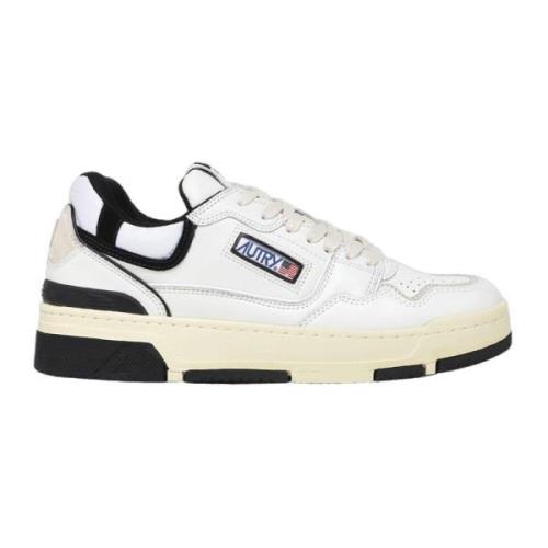 Autry Vita Svarta Läder Sneakers CLC White, Herr